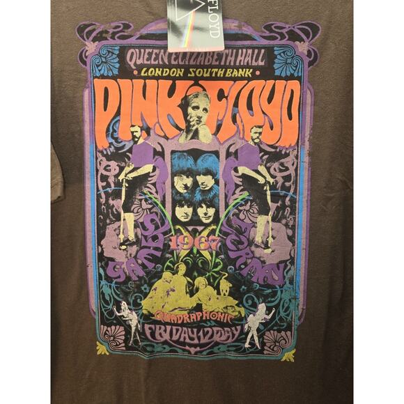 Pink Floyd Quadraphonic Queen Elizabeth Hall London South Bank Shirt Sz Med 6825 - Picture 2 of 6